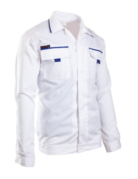 BLUZA - BIAŁY - MAX-POPULAR