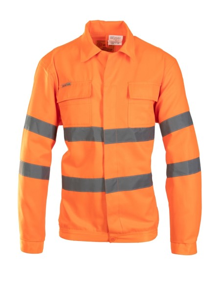 BLUZA POMARAŃCZOWA KAT.II KL. 3 - BRIXTON FLASH