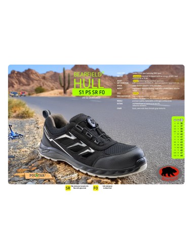 HULL SANDAŁ S1 PS SR FO - BEARFIELD
