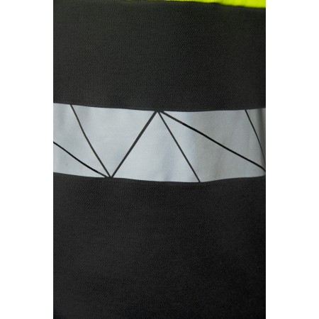 ECO RIVAL KOSZULKA POLO CZARNY/ŻÓŁTY - SEVEN KINGS