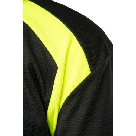 ECO RIVAL KOSZULKA LONGSLEEVE CZARNY/ŻÓŁTY - SEVEN KINGS