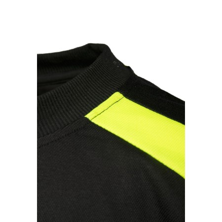 ECO RIVAL KOSZULKA LONGSLEEVE CZARNY/ŻÓŁTY - SEVEN KINGS