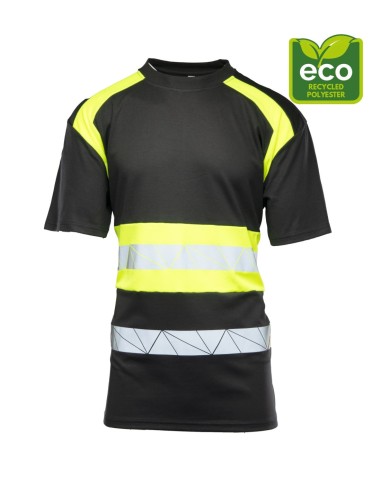 ECO RIVAL KOSZULKA CZARNY/ŻÓŁTY - SEVEN KINGS