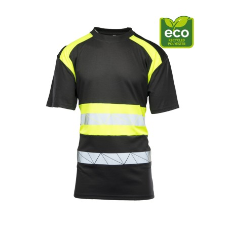 ECO RIVAL KOSZULKA CZARNY/ŻÓŁTY - SEVEN KINGS