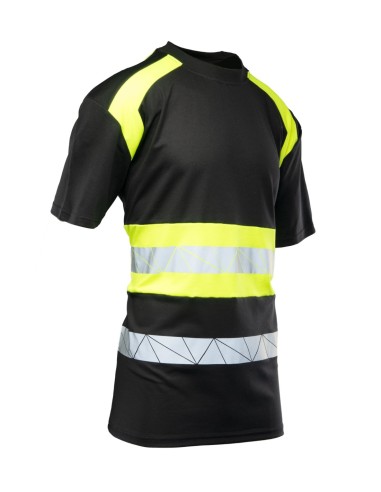 ECO RIVAL KOSZULKA CZARNY/ŻÓŁTY - SEVEN KINGS