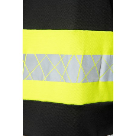 ECO RIVAL KOSZULKA CZARNY/ŻÓŁTY - SEVEN KINGS