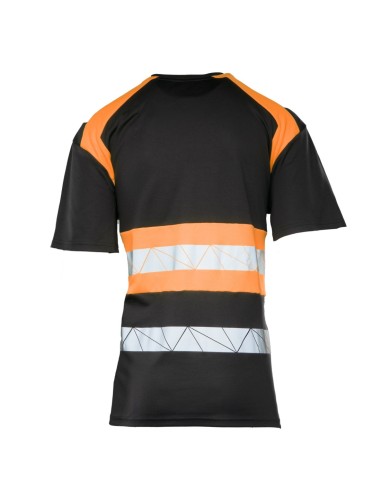 ECO RIVAL KOSZULKA CZARNY/POMARAŃCZ - SEVEN KINGS
