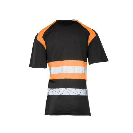 ECO RIVAL KOSZULKA CZARNY/POMARAŃCZ - SEVEN KINGS