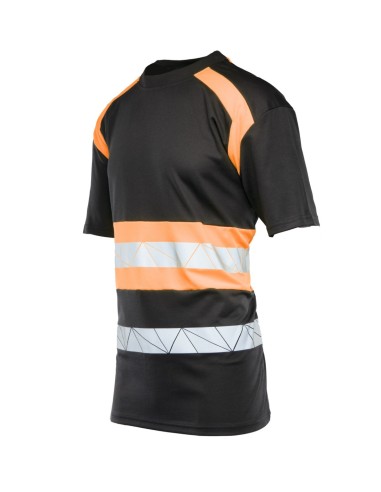 ECO RIVAL KOSZULKA CZARNY/POMARAŃCZ - SEVEN KINGS