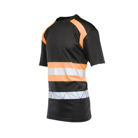 ECO RIVAL KOSZULKA CZARNY/POMARAŃCZ - SEVEN KINGS