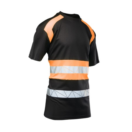 ECO RIVAL KOSZULKA CZARNY/POMARAŃCZ - SEVEN KINGS