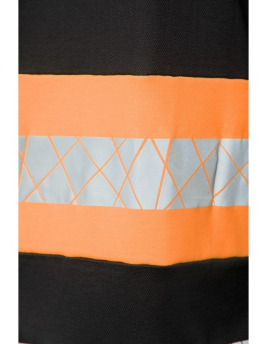 ECO RIVAL KOSZULKA CZARNY/POMARAŃCZ - SEVEN KINGS