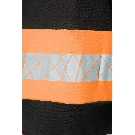 ECO RIVAL KOSZULKA CZARNY/POMARAŃCZ - SEVEN KINGS