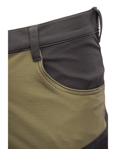 TRAIL SPODNIE DO PASA KHAKI/CZARNY - SEVEN KINGS