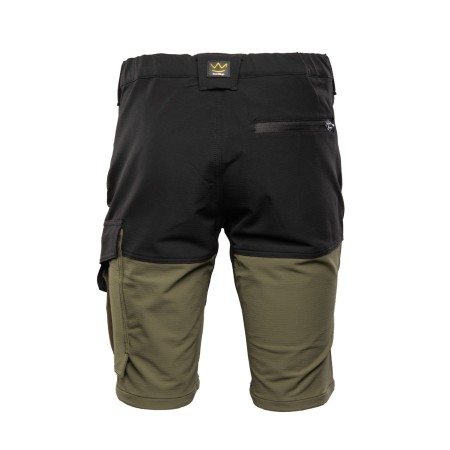 TRAIL SPODNIE KRÓTKIE KHAKI/CZARNY - SEVEN KINGS
