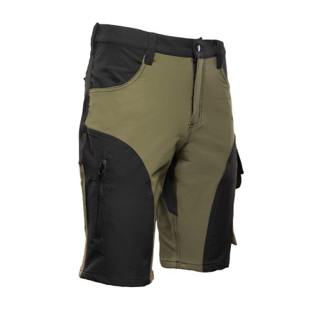 TRAIL SPODNIE KRÓTKIE KHAKI/CZARNY - SEVEN KINGS