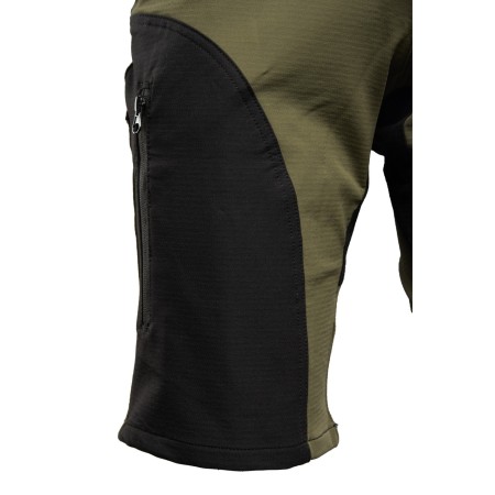 TRAIL SPODNIE KRÓTKIE KHAKI/CZARNY - SEVEN KINGS