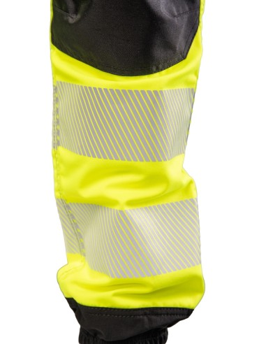 FLASH JOGGER SPODNIE SKF03Y CZARNY/ŻÓŁTY KAT II...
