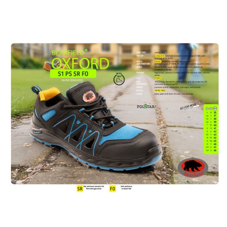 OXFORD SANDAŁ S1 PS SR FO - BEARFIELD
