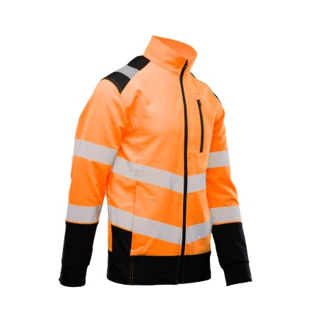 BLUZA FLASH OSTRZEGAWCZA POMARAŃCZ SKF004 KAT II - SEVEN KINGS