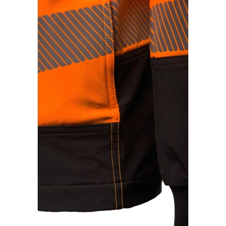BLUZA FLASH OSTRZEGAWCZA POMARAŃCZ SKF004 KAT II - SEVEN KINGS