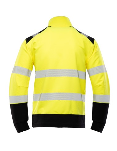 BLUZA FLASH OSTRZEGAWCZA ŻÓŁĆ SKF004 KAT II -...