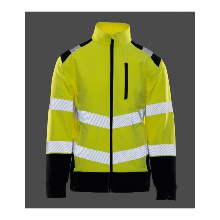 BLUZA FLASH OSTRZEGAWCZA ŻÓŁĆ SKF004 KAT II - SEVEN KINGS