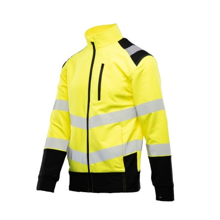 BLUZA FLASH OSTRZEGAWCZA ŻÓŁĆ SKF004 KAT II - SEVEN KINGS