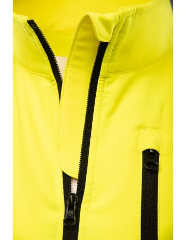 BLUZA FLASH OSTRZEGAWCZA ŻÓŁĆ SKF004 KAT II -...