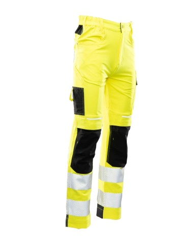 SPODNIE DO PASA FLASH OSTRZEGAWCZE ŻÓŁĆ SKF006...