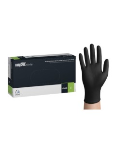 RĘKAWICE EASYCARE NITRYL CZARNY (A100) 2