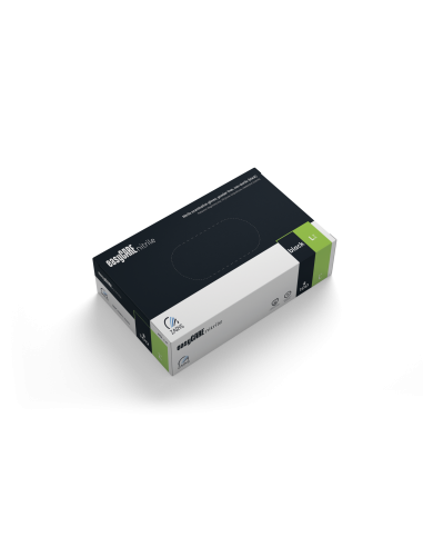 RĘKAWICE EASYCARE NITRYL CZARNY (A100)