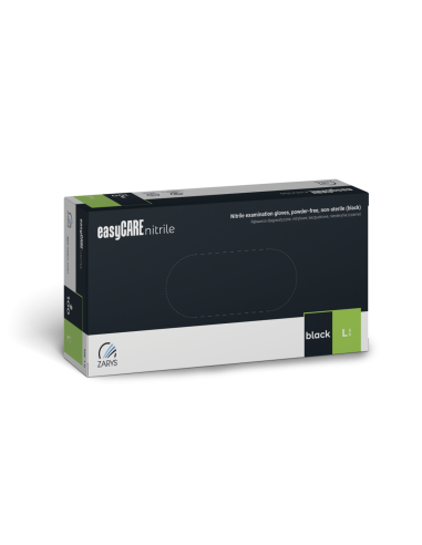 RĘKAWICE EASYCARE NITRYL CZARNY (A100)