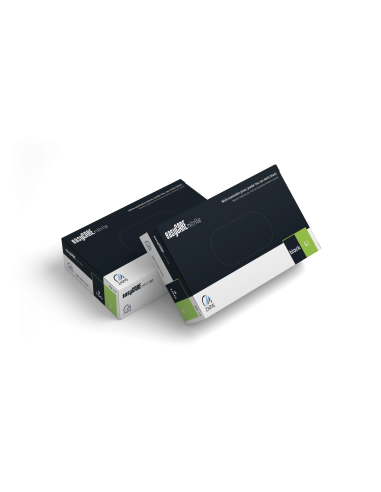 RĘKAWICE EASYCARE NITRYL CZARNY (A100)