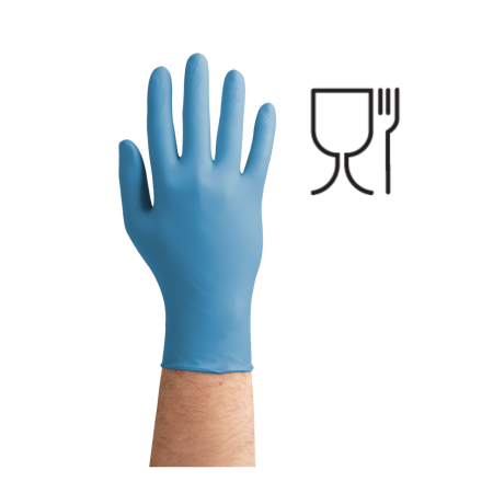 RĘKAWICE EASYCARE NITRYL NIEBIESKIE (A100)