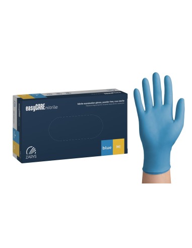 RĘKAWICE EASYCARE NITRYL NIEBIESKIE (A100)