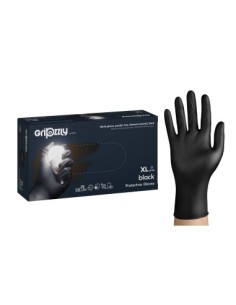 RĘKAWICE GRIPZZLY NITRYL CZARNY 2