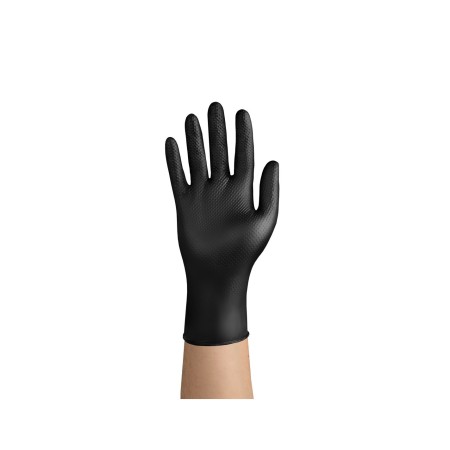 RĘKAWICE GRIPZZLY NITRYL CZARNY