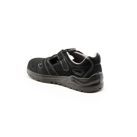 SANDAŁ MXP S1P SR FO ZAMSZ CZARNY - MAX-POPULAR.