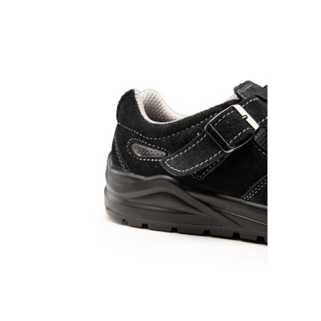 SANDAŁ MXP S1P SR FO ZAMSZ CZARNY - MAX-POPULAR.