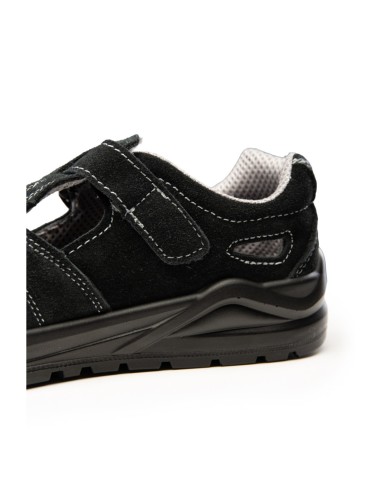 SANDAŁ MXP S1P SR FO ZAMSZ CZARNY - MAX-POPULAR.