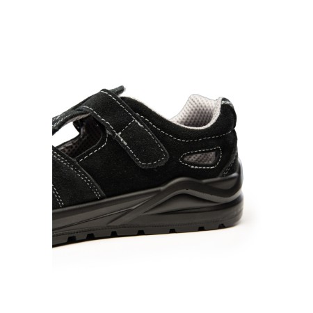 SANDAŁ MXP S1P SR FO ZAMSZ CZARNY - MAX-POPULAR.