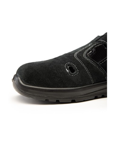 SANDAŁ MXP S1P SR FO ZAMSZ CZARNY - MAX-POPULAR.