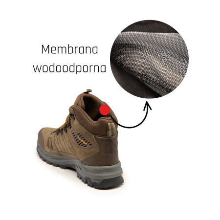 TRZEWIK BEARFIELD TRZEWIK X TRAIL O6 SR FO BRĄZ - BEARFIELD