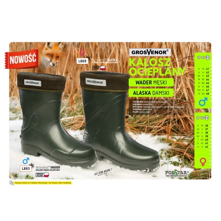 KALOSZE ALASKA 869 EVA - GROSVENOR