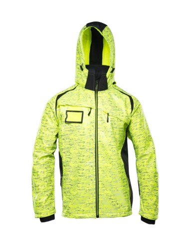 SEVEN KINGS CROSS SOFTSHELL KURTKA ŻÓŁĆ -...