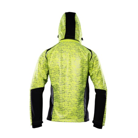 SEVEN KINGS CROSS SOFTSHELL KURTKA ŻÓŁĆ - SEVEN_KINGS