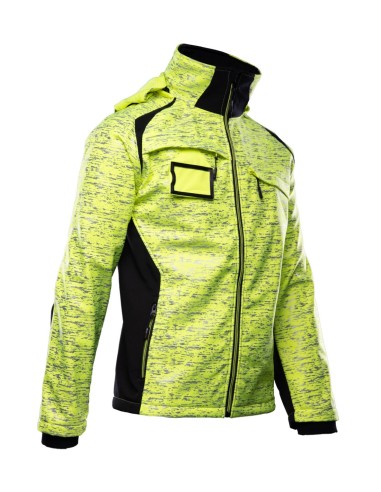 SEVEN KINGS CROSS SOFTSHELL KURTKA ŻÓŁĆ -...