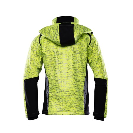 SEVEN KINGS CROSS SOFTSHELL KURTKA ŻÓŁĆ - SEVEN_KINGS