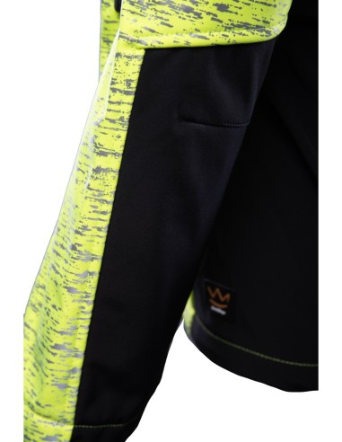 SEVEN KINGS CROSS SOFTSHELL KURTKA ŻÓŁĆ -...